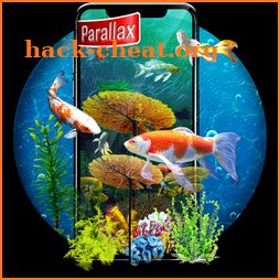 3D Parallax Koi Fish Lock Screen icon