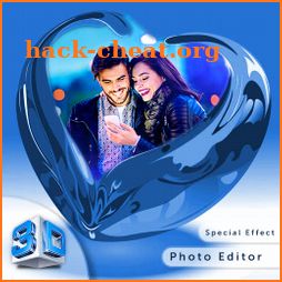 3D Photo Effect Editor : 3D Photo Frames & 3D Text icon