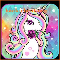 3D Rainbow Unicorn 🦄 Keyboard theme icon