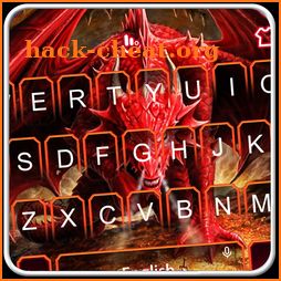 3D Red Dragon Keyboard Theme icon