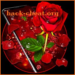 3D Rose Bloom Lock Theme icon