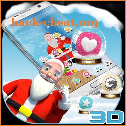 3D Santa Christmas Launcher icon