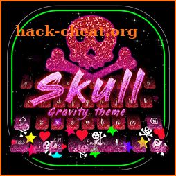3D Skull Gravity Keyboard icon