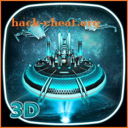 3D Spaceship Galaxy Launcher icon