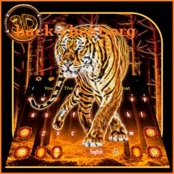 3D Tiger Keyboard Theme icon