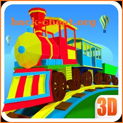 3D Train Engine Driving Game For Kids & Toddlers icon