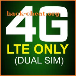 4G LTE Only Network Mode Mobile (Dual SIM) icon