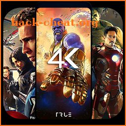 4K Superheroes Wallpapers - Live Wallpaper Changer icon