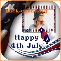 4th July GIF Photo Frame / 4th of July Photo Frame icon