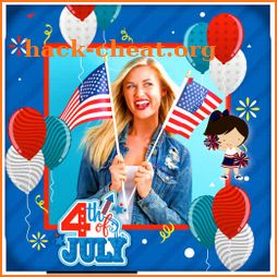 4th July GIF Wishes - Happy Independence Day icon