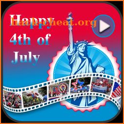 4th July Video Maker 2018 icon