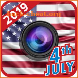 4th of July Independence Day Wishes Photo Frame icon