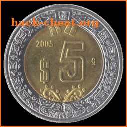 5 pesos icon