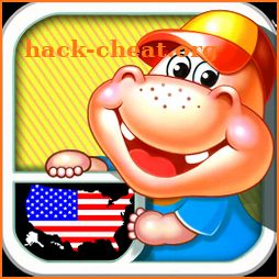 50 States & Capitals - Geography Learning Games icon