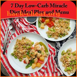 7 Day Low-Carb Miracle Diet Meal Plan and Menu icon