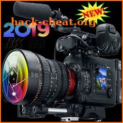 8k Full HD Video Camera icon