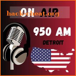 950 AM Radio Station Detroit icon