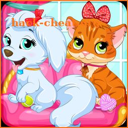 A Day With My Pet - Dogs & Cats Games icon