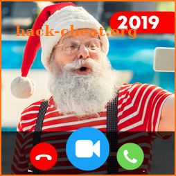 A Live Santa Claus Video Call icon