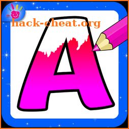 ABC Learn Colors Kids Coloring Games icon