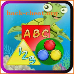 ABC Numbers Shapes Colors Full icon