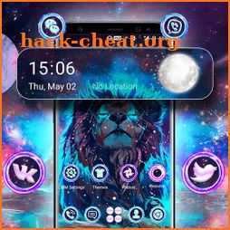 Abstract Lion Launcher Theme icon