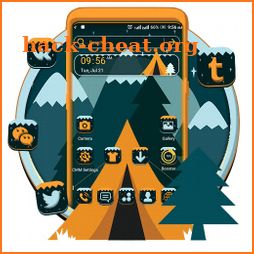 Abstract Tree Hut Launcher Theme icon