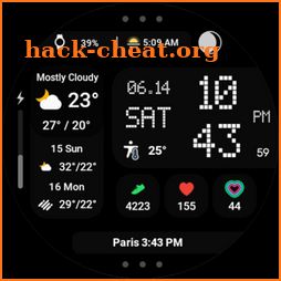 ACRO Digital Weather Watchface icon