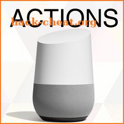 Actions list for Google Home (Google Home mini) icon