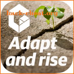 Adapt and rise icon