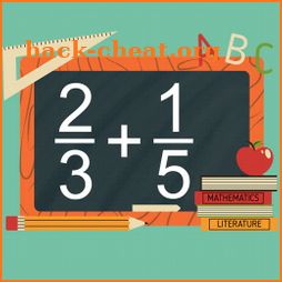 Adding Fractions Math Trainer icon