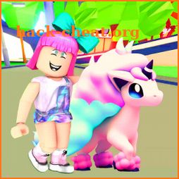 Adopt me jungle roblox's unicorn Legendary Pet icon