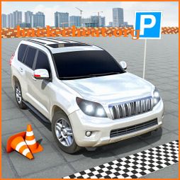 Advance Prado Car Parking Games & Car Driving Game icon