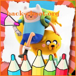 Adventure Coloring Time Book icon