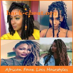 African Faux Locs Hairstyles icon
