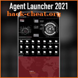 Agent Launcher - Iris Hacker Themes icon