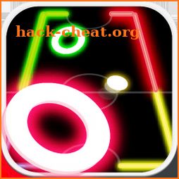 Air Hockey Glow Mania - Fingers Challenge 1v1 icon