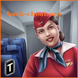 Airplane Flight Attendant -Career Job Sim icon