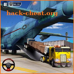 Airport plane Cargo Transport Truck Simulator icon