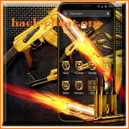 AK47 Gun APUS Launcher Theme icon