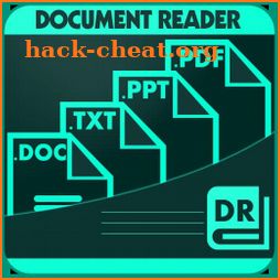 All Document Reader: PDF, PPT, RTF, DOC, ODF, XLSX icon