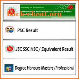 All Exam Results JSC SSC HSC icon