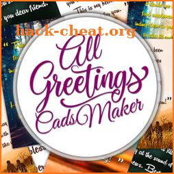 All Greeting card maker icon
