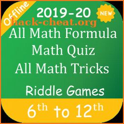 All Math Formula, Math Quiz, All Math Tricks icon