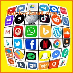 All option social media app and Browser icon