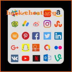 All Social media and Social networks in one app icon