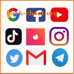 All Social Media in One App icon