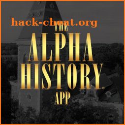 Alpha History App icon