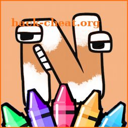Alphabet lore : coloring page icon