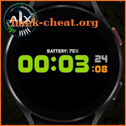 ALX01 Digital Color Watch Face icon